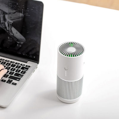 Mini bureaubladluchtreiniger met negatieve-iontechnologie en USB-poort