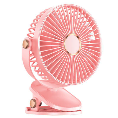 USB oplaadbare 6 inch draagbare ventilatoren met nachtlicht 720 draaibaar persoonlijke clip ventilator voor thuis kantoor