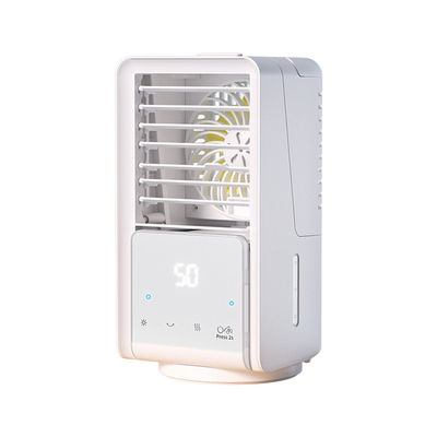 USB-waterkoelventilator Kleine tafelluchtkoeler met 3 windmodussen laag/midden/hoog 14*14*26cm
