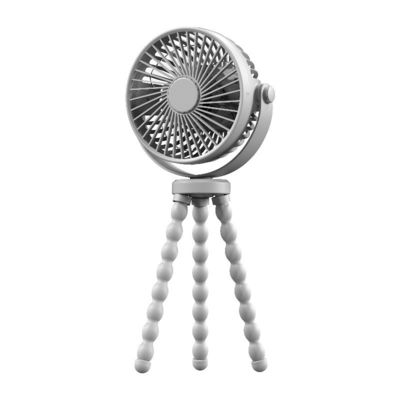 Spanning V 2.1 Plastic Stroller Fan met 5200mAh batterij en Mini Stripod Legs