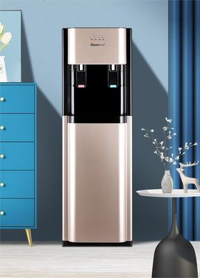Plastic behuizing staande automatische warm en koud bodem laden fles water dispenser