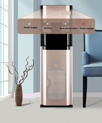 Plastic behuizing staande automatische warm en koud bodem laden fles water dispenser