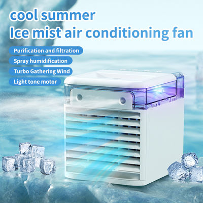 Mini USB mobiele kleine watergekoelde airconditioner met 3-versnellingsventilator en waterkoeling