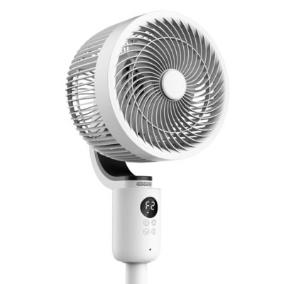 Verbeterde luchtcirculatie met spraakbediende badkamerventilator en elektrische ventilatoren