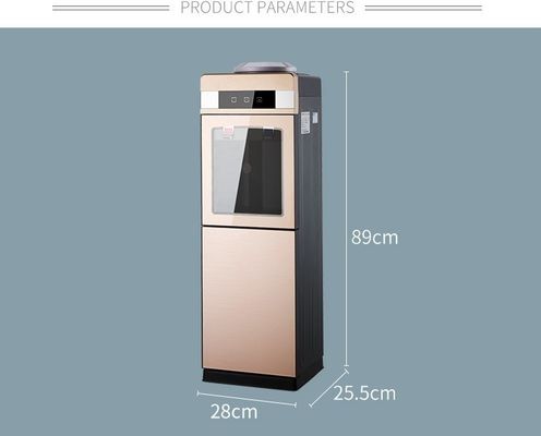 Stand water dispenser met slot Intelligente vat water warm en koud elektrisch goud