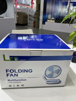 Compact en krachtig Onze 1500mAh batterij opvouwbare ventilator voor luchtcirculatie onderweg