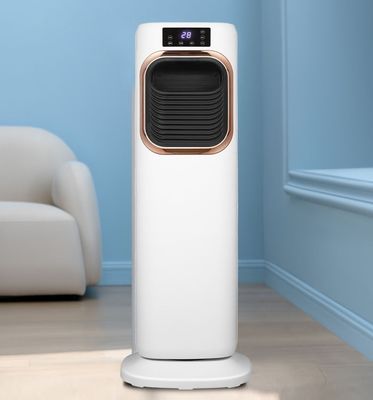 Huishoudelijke verticale dubbele functie elektrische ventilatorverwarmer luchtkoeler met afstandsbediening 330*270*900mm
