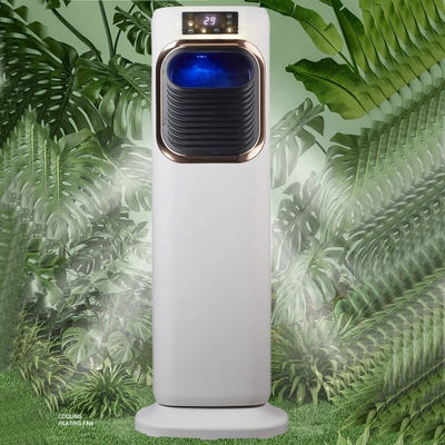 Verticale watergekoelde ventilator voor huishoudens met warm en koud dubbele functie
