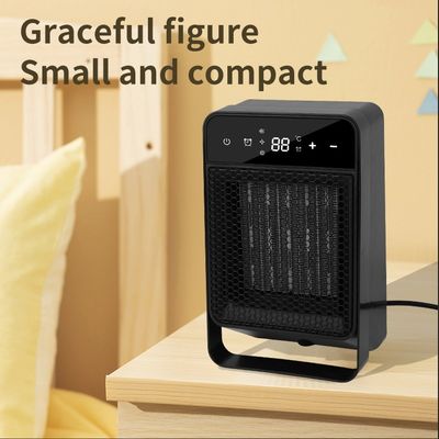 Draagbare elektrische verwarming voor het winterhuis 1100G Snelle verwarming met afstandsbediening LCD touchscreen