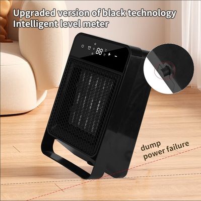 Draagbare elektrische verwarming voor het winterhuis 1100G Snelle verwarming met afstandsbediening LCD touchscreen