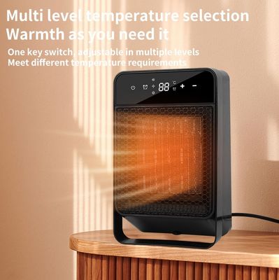Draagbare 1500W elektrische ventilatorverwarmer voor winterkamer Huishoudelijke ruimte PTC keramische verwarmer