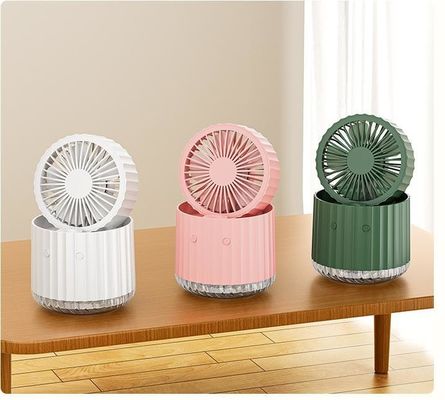 Ultra-stille bureaubladkoelventilator voor kantoor en slaapkamer 1000mAh/1200mAh batterijcapaciteit