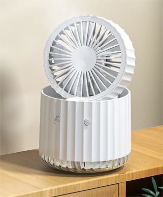 5V Warm vochtzuigend spuitventilator USB Desktop opladen Kleine ventilator Opvouwbare Draagbare tafelventilator Hydraterende luchtkoeler