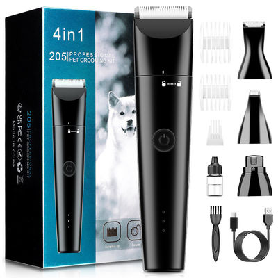 20*10*6.2cm 4 in 1 USB oplaadbare elektrische huishoudelijke verzorging voor honden en katten