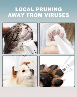 20*10*6.2cm 4 in 1 USB oplaadbare elektrische huishoudelijke verzorging voor honden en katten