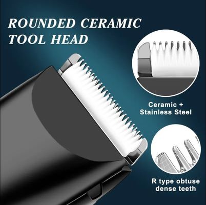 4 in 1 professionele grooming set voor huisdieren elektrische haarsnipper en scheerapparaat voor huishouden