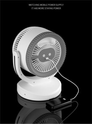 Elektrische draagbare airconditioner met ventilator en geen afstandsbediening