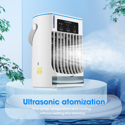 Opvouwbare mini-draagbare airconditioner met spuitbevochtiging en USB-waterkoelventilator