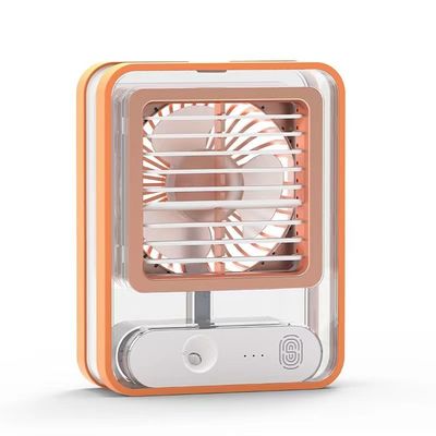 Mini nachtlamp ventilator USB opladen luchtkoeling ventilator met spuitfunctie en 420g gewicht