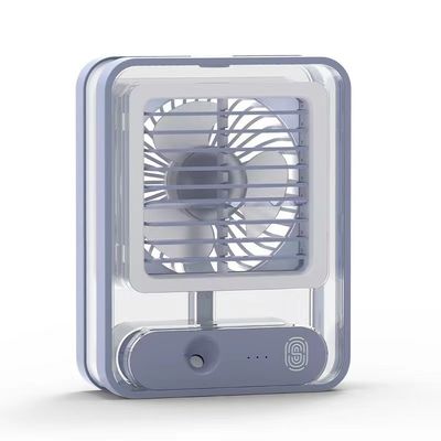 Mini nachtlamp ventilator USB opladen luchtkoeling ventilator met spuitfunctie en 420g gewicht