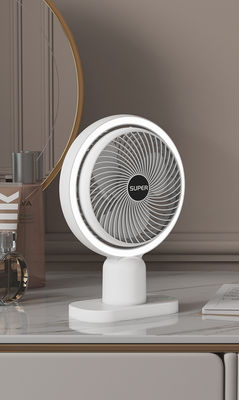 Private Mold NO 6-inch draagbare elektrische ventilator met USB-rotatie en oplaadbare batterij