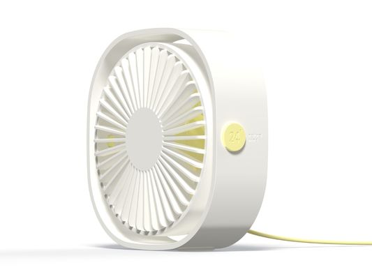 USB-batterijoplaadbare oplaadbare miniventilator voor draagbare handkoeling 129*122*52 mm