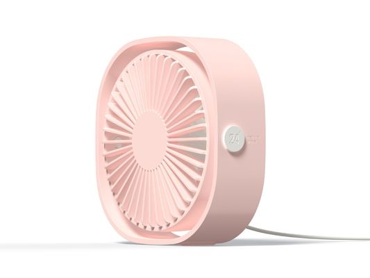 USB-batterijoplaadbare oplaadbare miniventilator voor draagbare handkoeling 129*122*52 mm