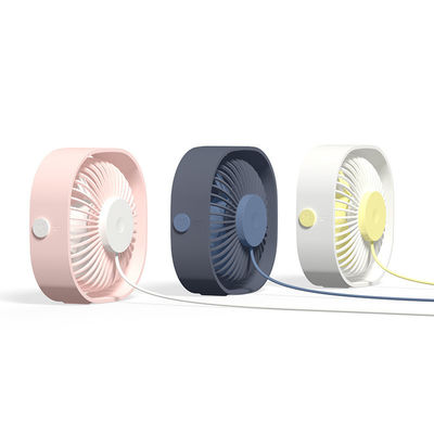 USB-batterijoplaadbare oplaadbare miniventilator voor draagbare handkoeling 129*122*52 mm