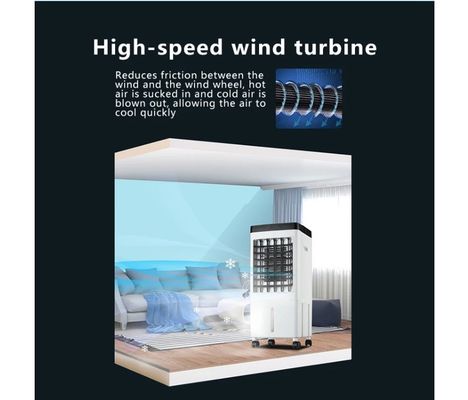 Huishoudelijke koelventilator 10L watervat grote capaciteit airconditioning ventilator afstandsbediening