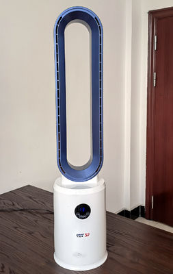 Ervaar de toekomst van koeling met app-gecontroleerde bladloze ventilator zonder messen