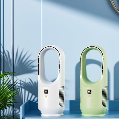 3H-6H Gebruikstijd Batterij bediende bladesloze bordenventilator voor energiebesparende koeling
