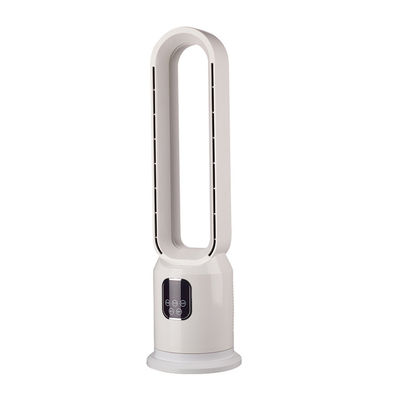 Home Hotel Office 45W Draagbare bladloze ventilator met laag geluidsniveau Luchtkoeling Bladloze bureauventilatoren