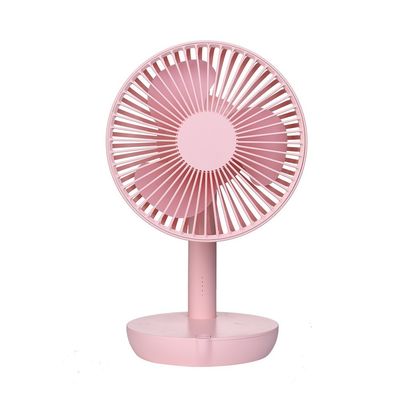 Afmetingen L x W x H Inches 170*138*270mm Draagbare elektrische tafelventilator in roze