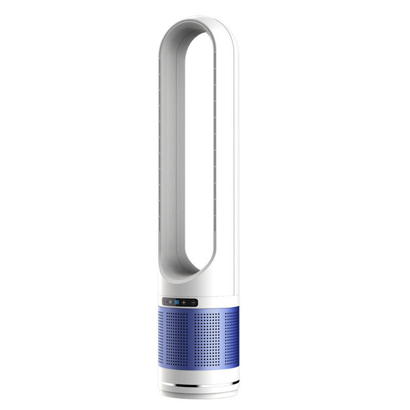 105 cm hoge vloer staan koeling bladloze ventilator met HEPA filter luchtreiniger op zijn best