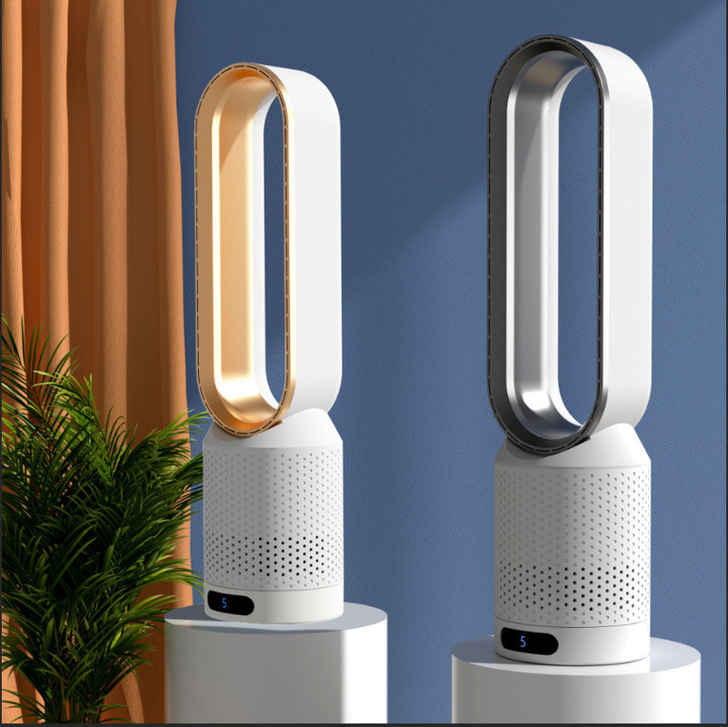 Luchtkoelventilator Laag geluid Blaadloze zuivering 2 in 1 Blaadloze ventilator voor commerciële