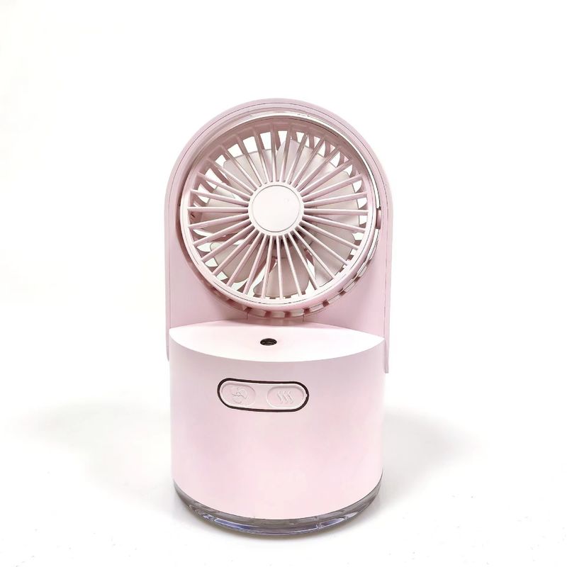2 in 1 mini ventilator bevochtiger draagbare ventilator met functie oplaadbare USB elektrische ventilator