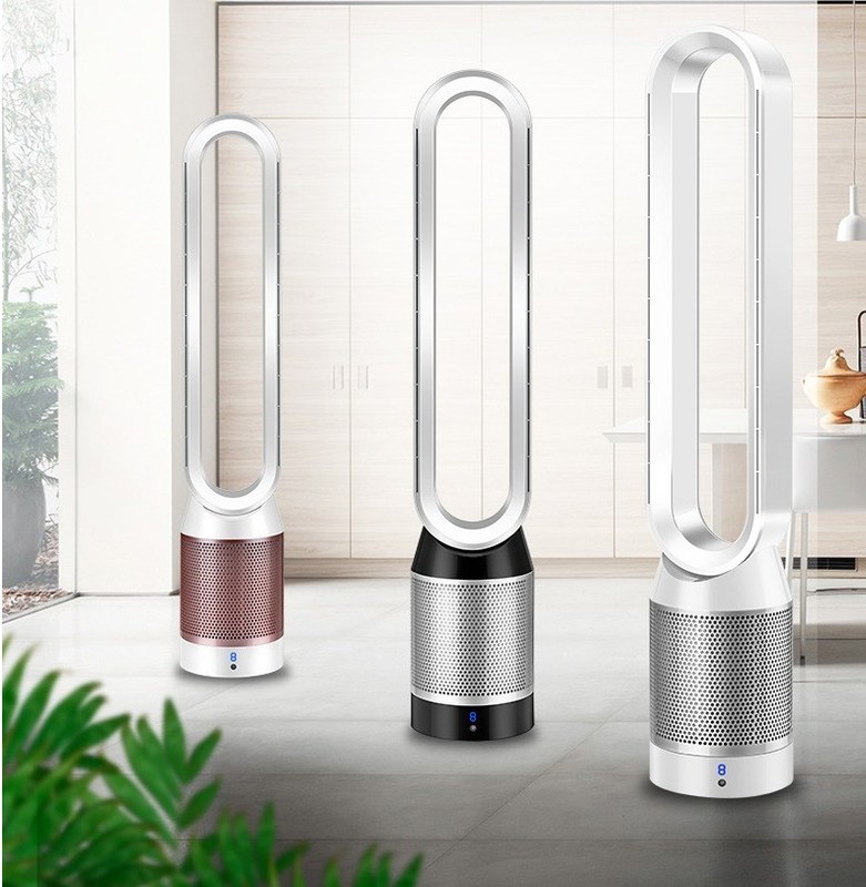 Huishoudelijke 42-inch Air Cooling Bladeless Tower Fan met luchtreiniger en prestaties