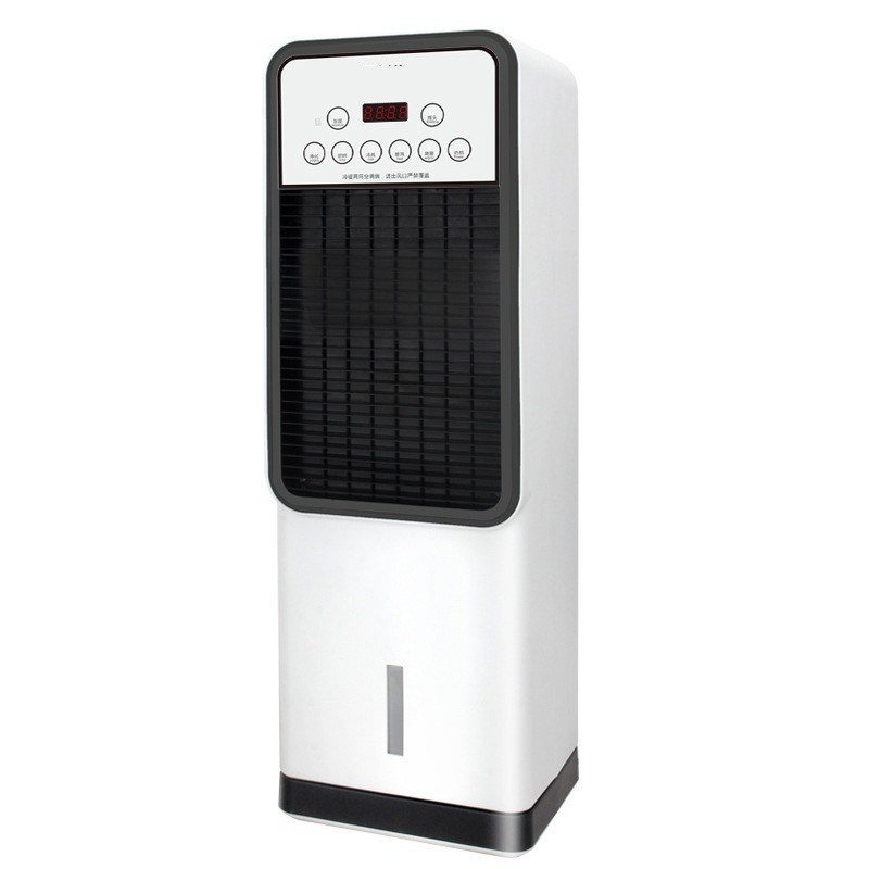 Draagbare 5L afstandsbediening koeling verwarming dubbele airconditioner met verticale bladloze Fa