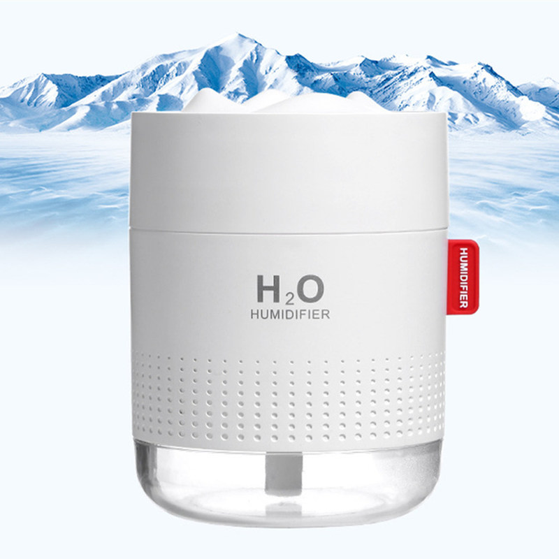 Draagbare H2O-bevochtigingsapparaat koelnevel-impellerbevochtigingsapparaat met ABS PP-silica-gel