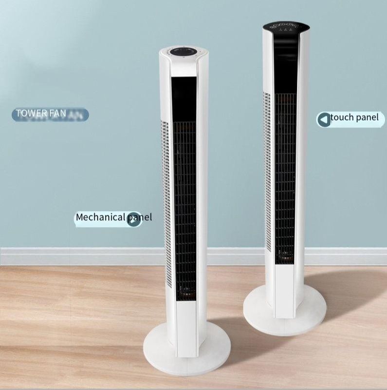 Smart Electric Bladeless Tower Fan 84*26.5cm App-gecontroleerde stille sterke luchtkoeling