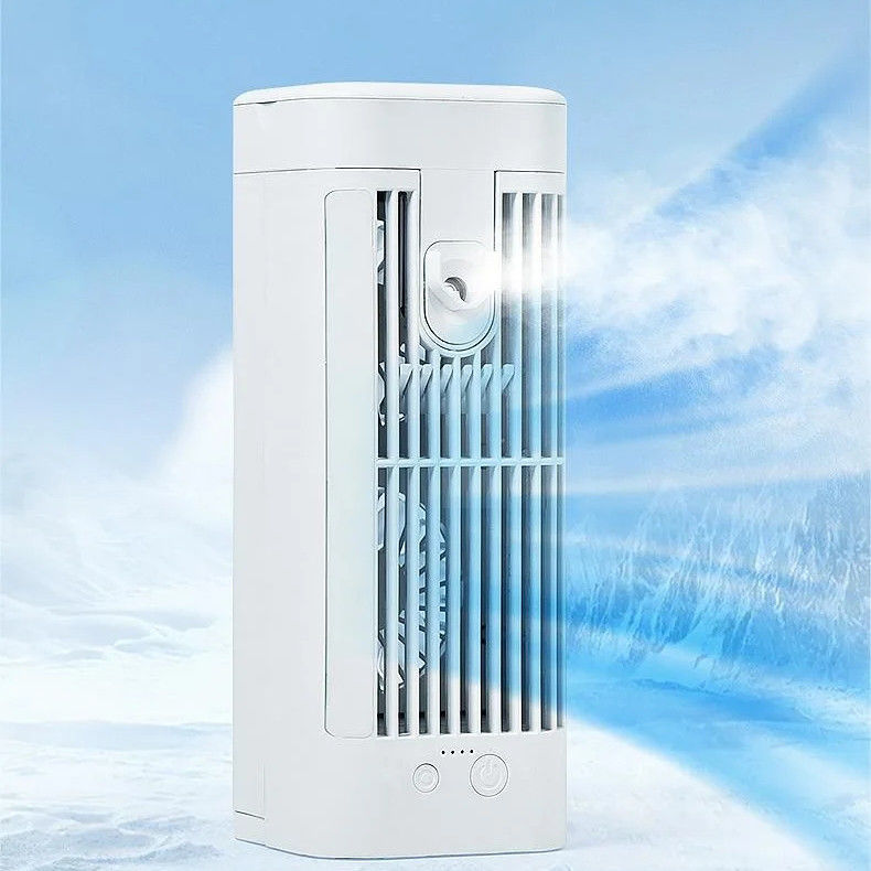 Hotel tafel ventilatoren Desktop water koelen Spray airconditioner met USB mini aircooler ventilator
